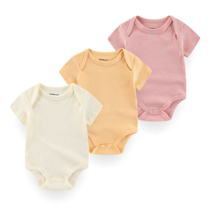 3-Piece Baby Christmas Comfortable Bodysuits