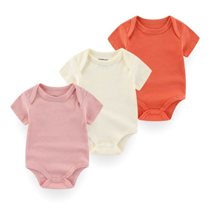 3-Piece Baby Christmas Comfortable Bodysuits