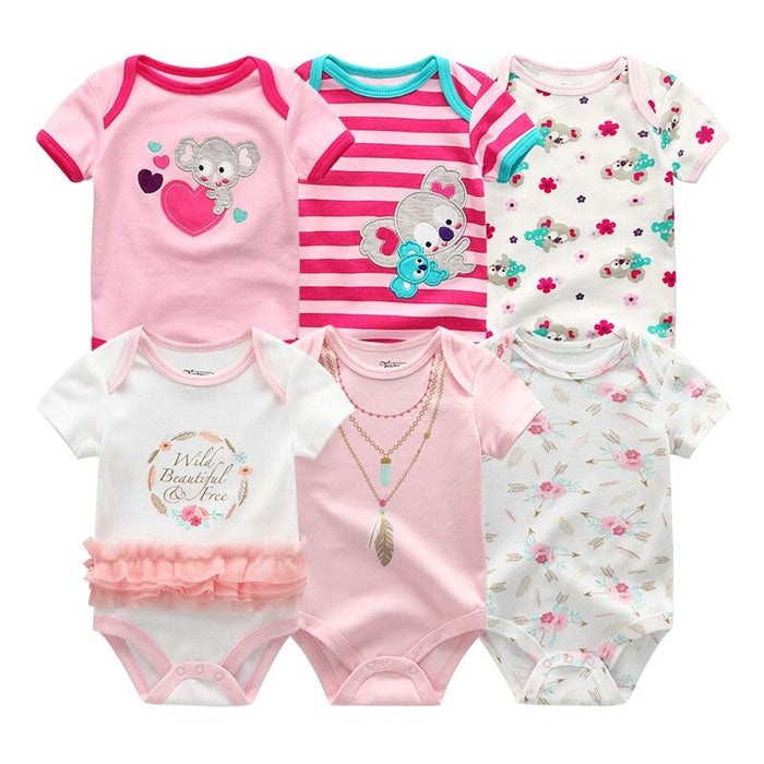 Cartoon Print Outfits For Newborns