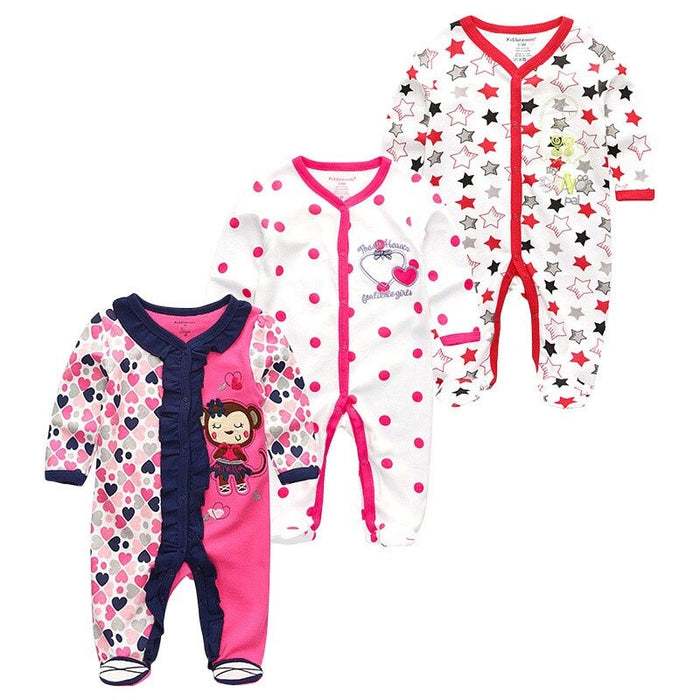 3pcs Piece Infant Clothing Pajamas