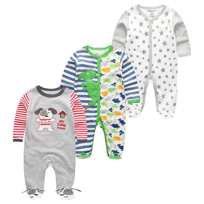 3pcs Piece Infant Clothing Pajamas