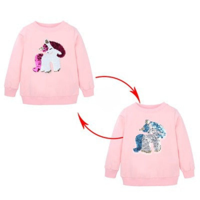 Girls Cartoon Sweatshirts