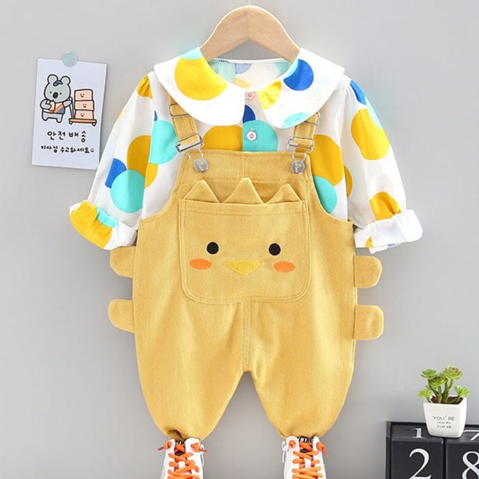 Winter Cartoon Wear Dresses For Girls