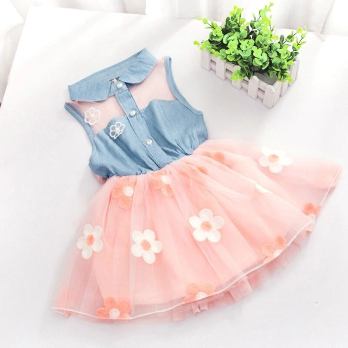 Girls Flower Frocks For Summer