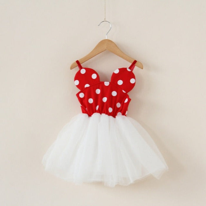 Girls Dotted Costume Dresses