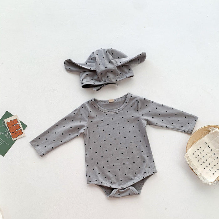 Baby Fleece Bear Jumpsuit Romper