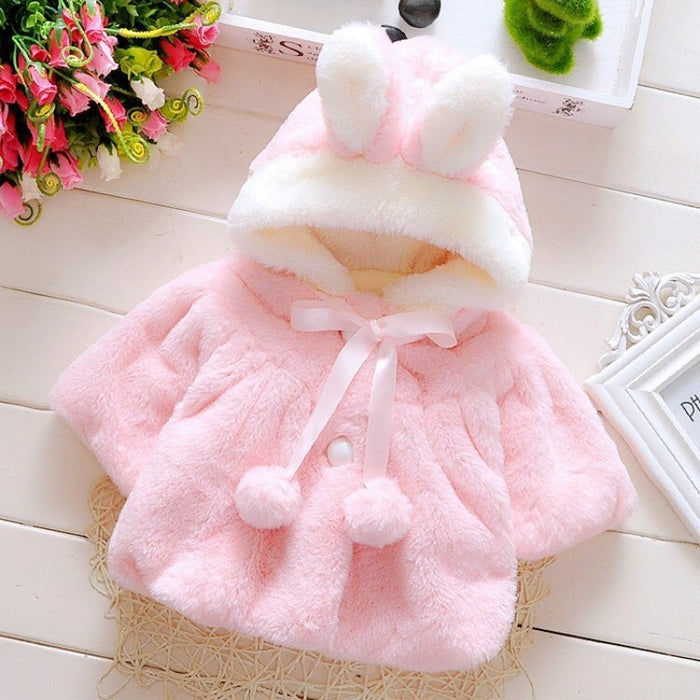 Cartoon Rabbit Hooded Jacket