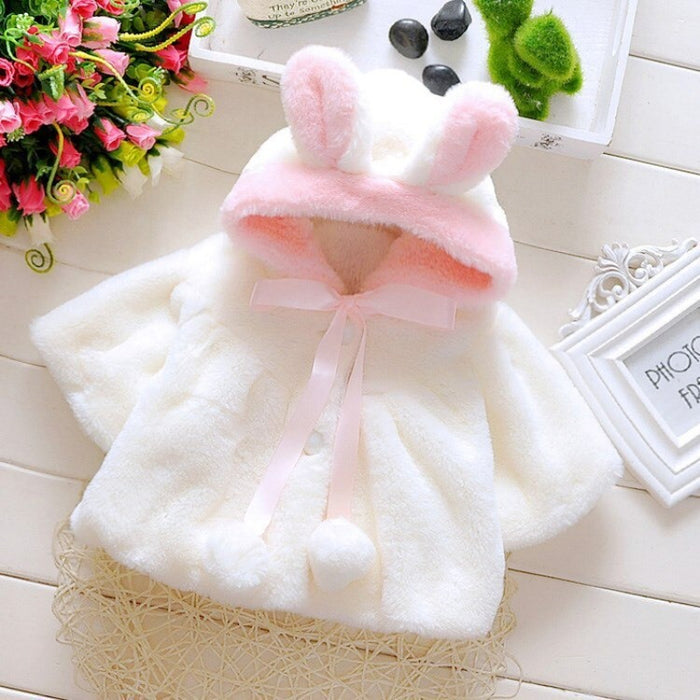 Cartoon Rabbit Hooded Jacket