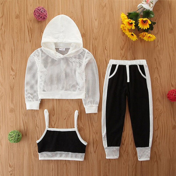 Casual 3Pcs Children Outfits Set