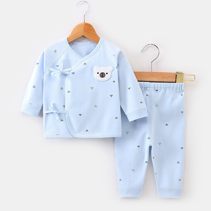 Cartoon Animal Print Newborn Outfit Sets