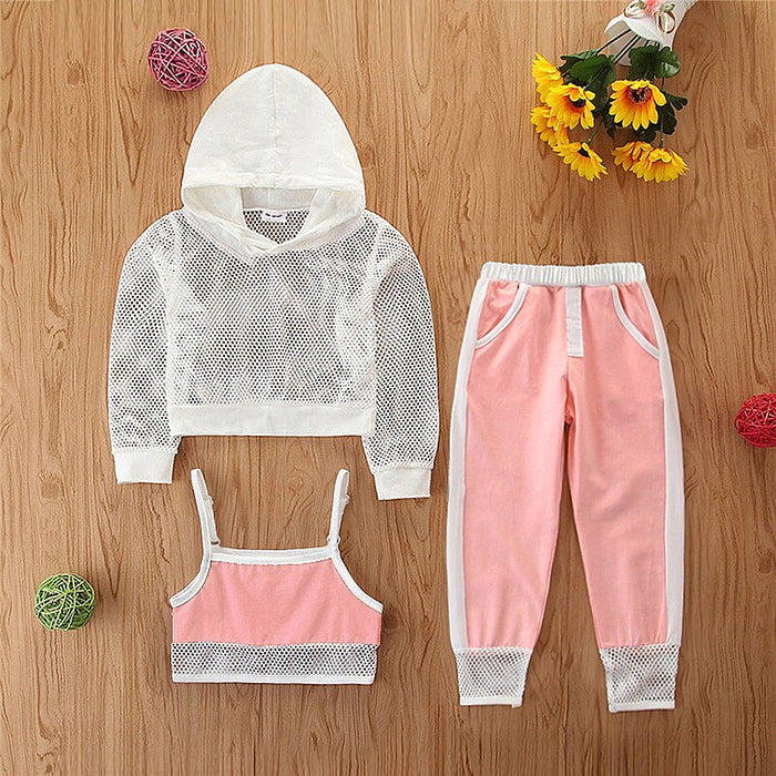 Casual 3Pcs Children Outfits Set