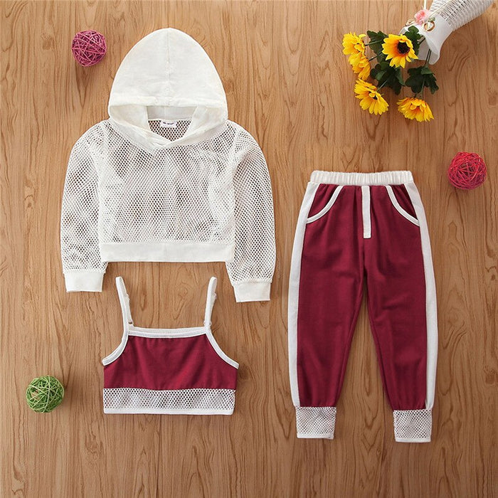 Casual 3Pcs Children Outfits Set