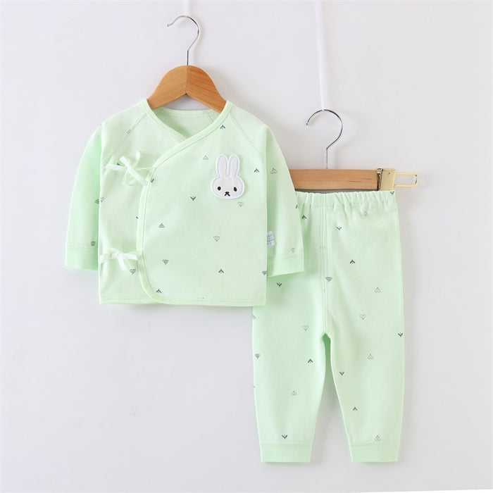 Cartoon Animal Print Newborn Outfit Sets