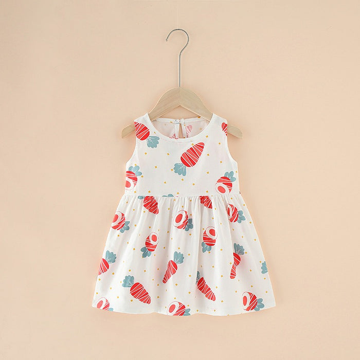 Girls Summer Sleeveless Dresses