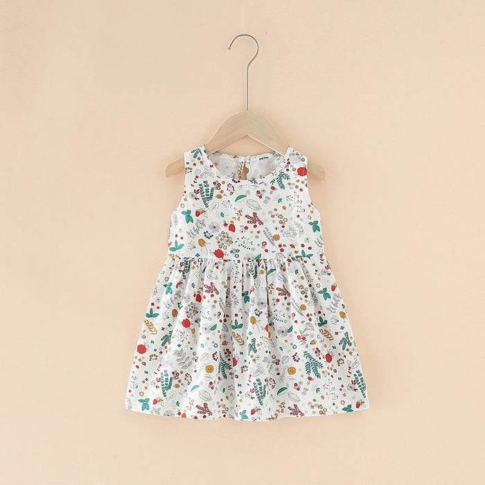 Girls Summer Sleeveless Dresses