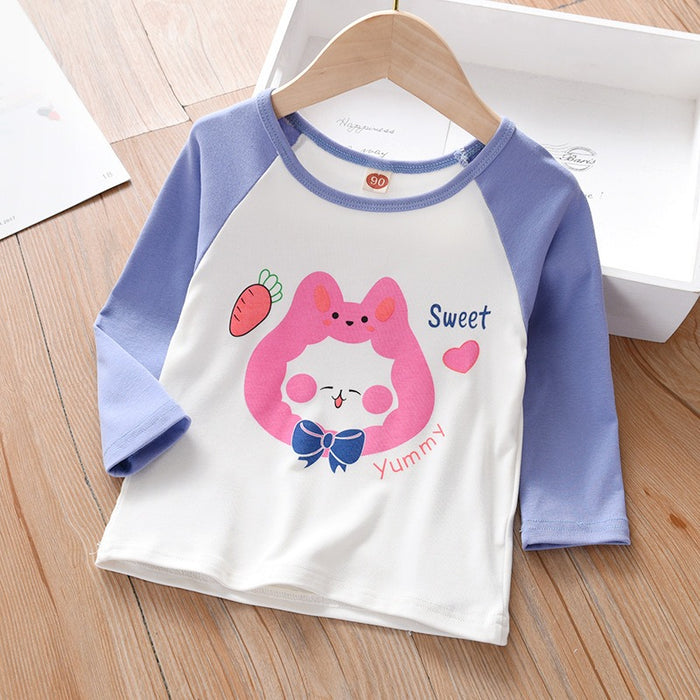 Girls Long Sleeve Spring T-Shirt