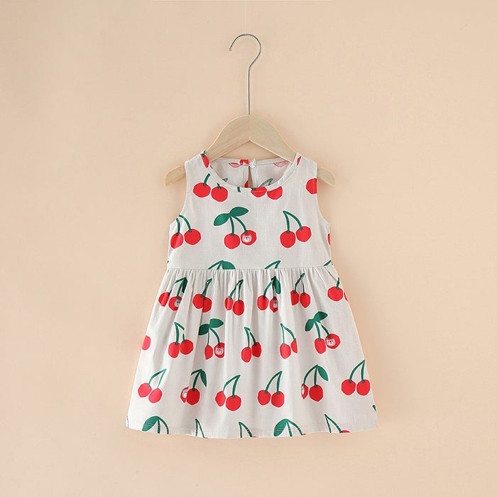 Girls Summer Sleeveless Dresses