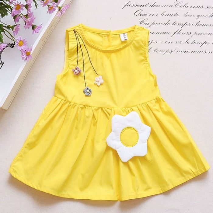 Baby Girl Chiffon Floral Dress