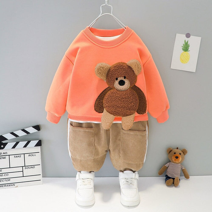 Unisex Cartoon Bear Sweater