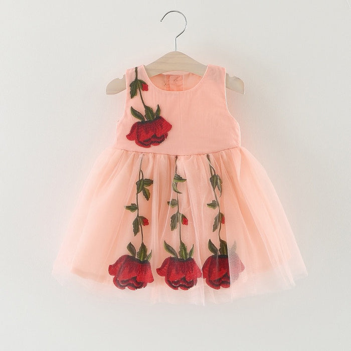 Korean Style Girls Princess Dress