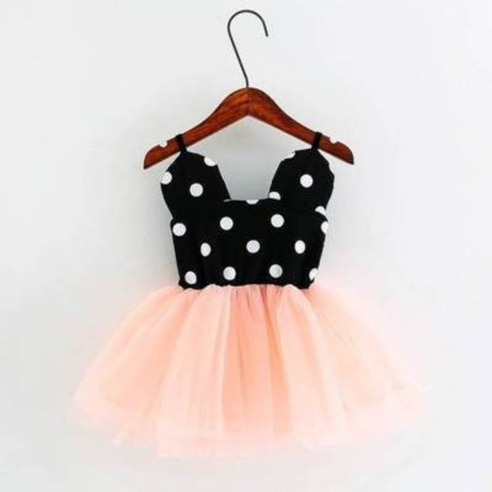 Girls Dotted Costume Dresses