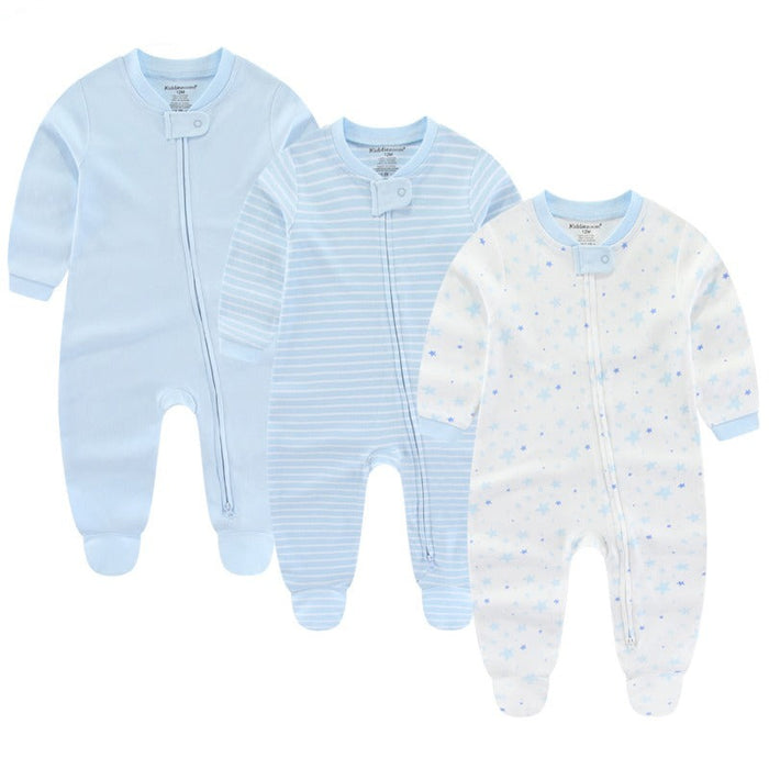 Toddlers Cotton Romper 3 Pcs Set