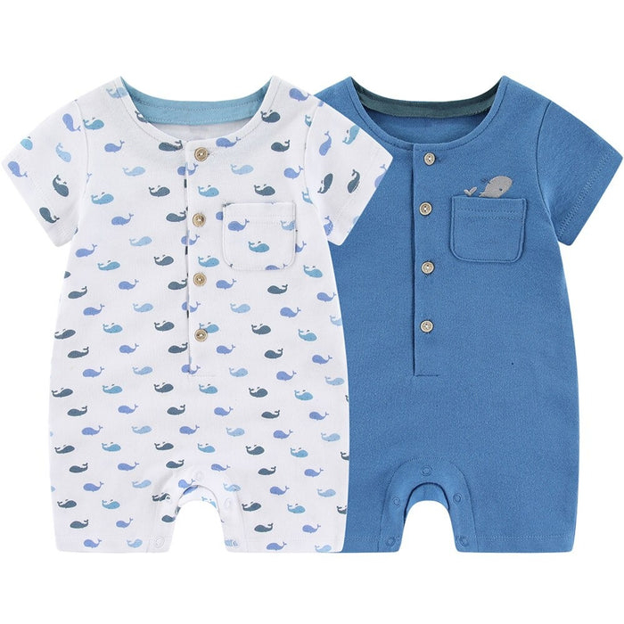 Short Sleeves Toddler Bodysuits