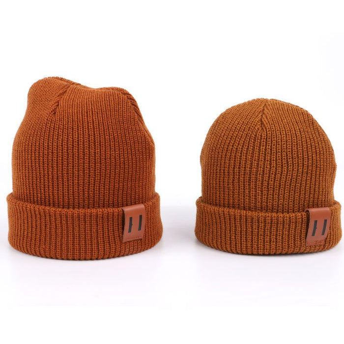 2Pcs Family Matching Winter Fall Cap