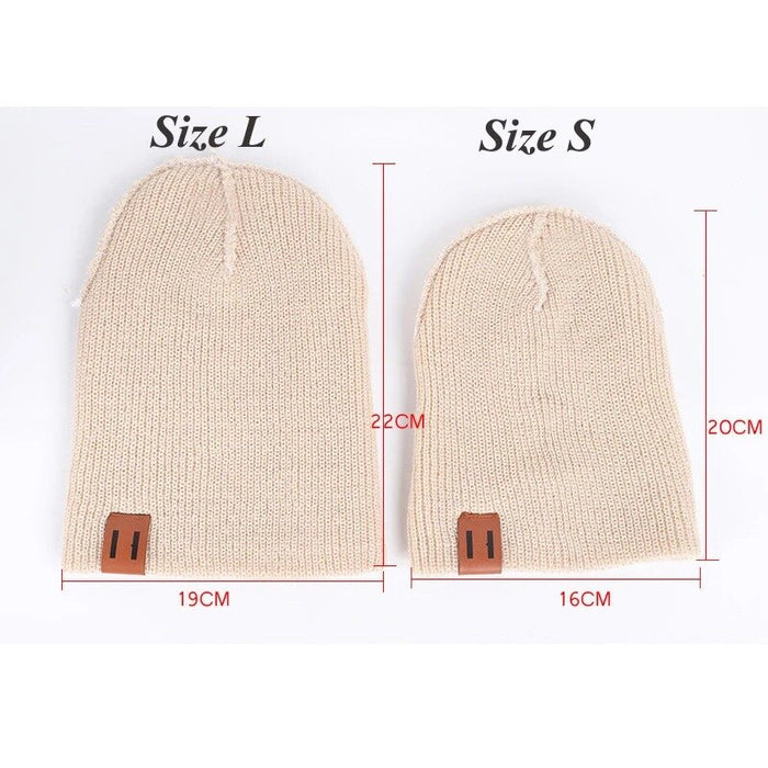 2Pcs Family Matching Winter Fall Cap