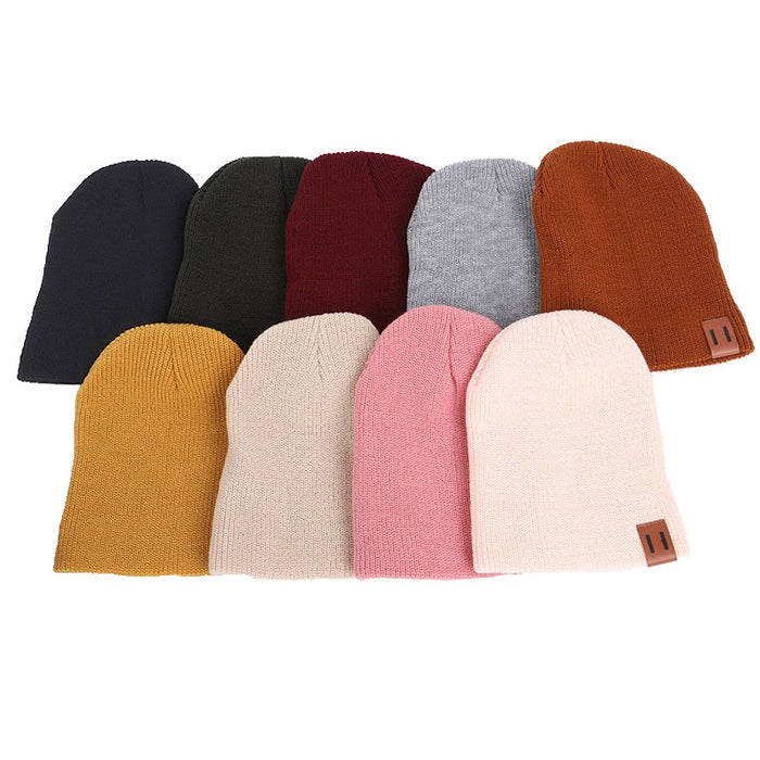 2Pcs Family Matching Winter Fall Cap