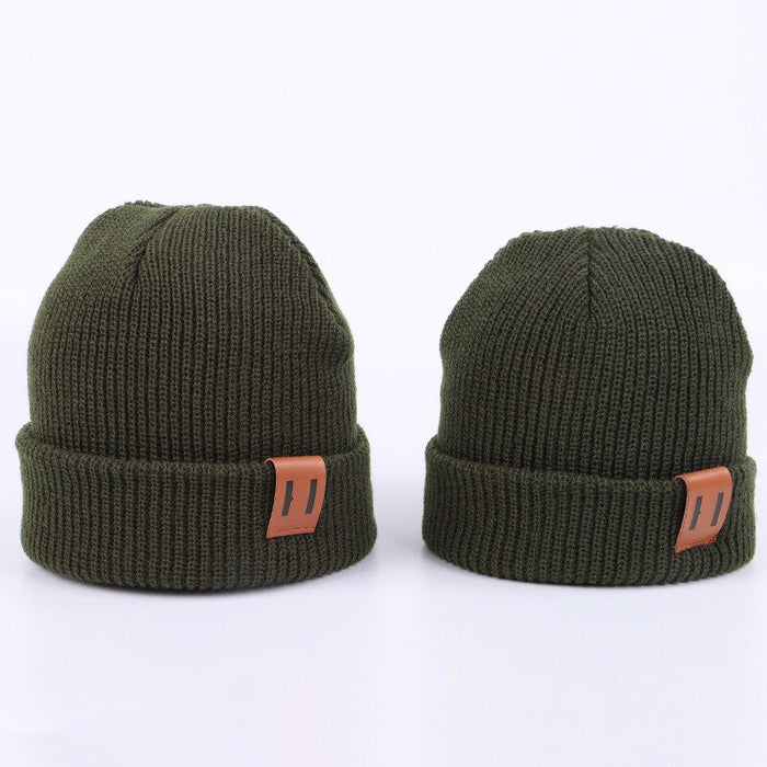 2Pcs Family Matching Winter Fall Cap