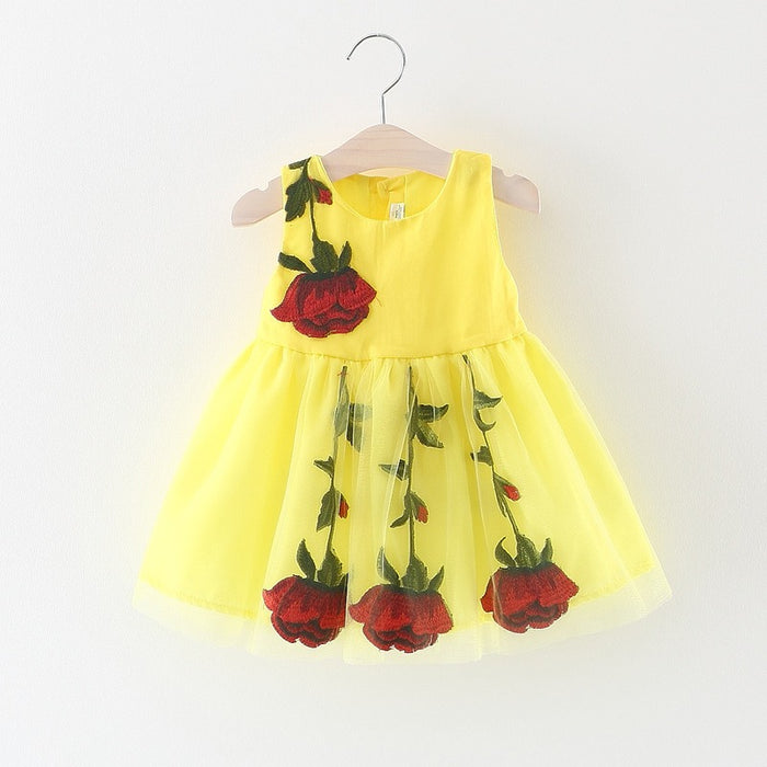 Korean Style Girls Princess Dress