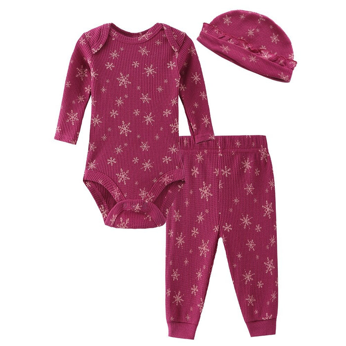 3Pcs Toddler Clothing Pajama Suit