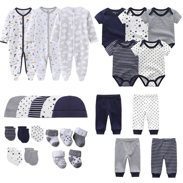 27Pcs Printed Baby Wear Jumpsuits