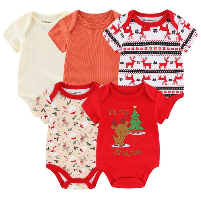 Multicolor Newborn Neutral Clothes Unisex Baby Jumpsuits