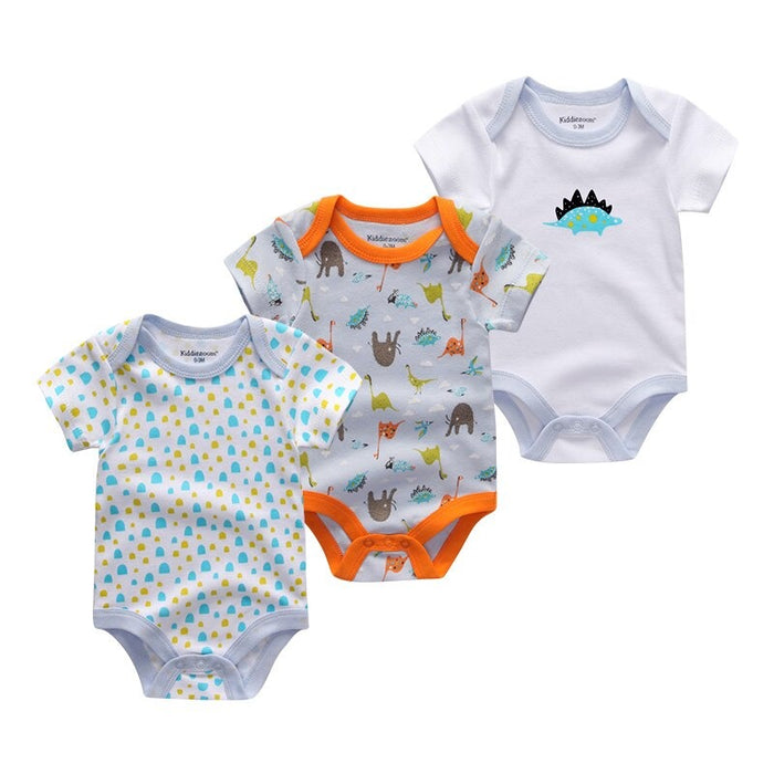 Babies 3 Pieces Onesie Romper Set