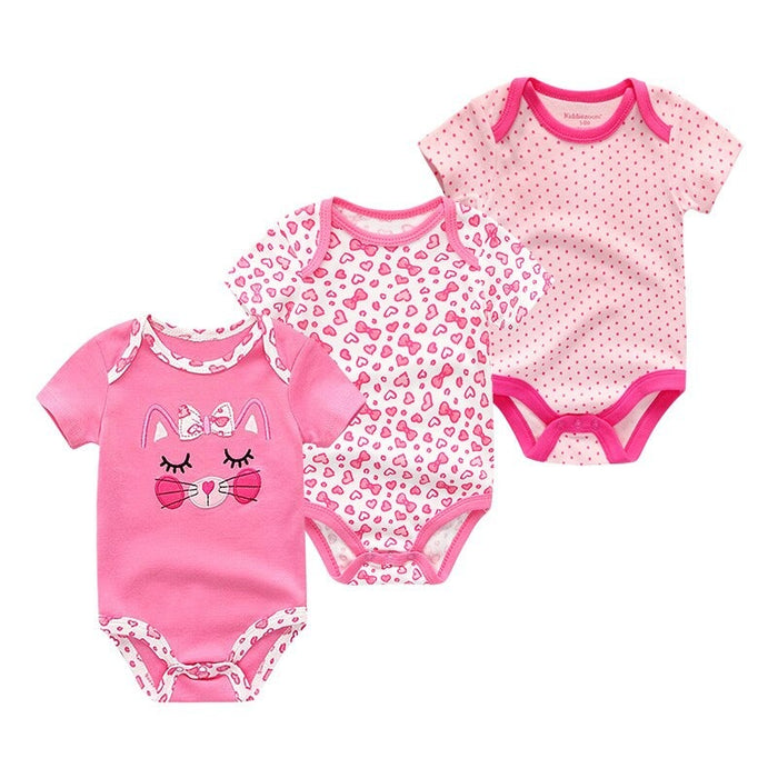 Babies 3 Pieces Onesie Romper Set