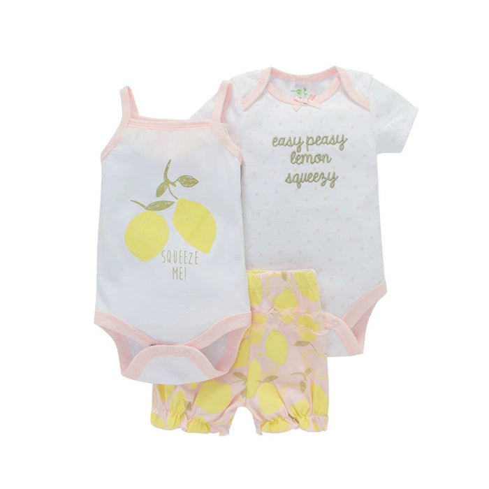 2Pcs Bodysuit And Pants Outfit Set