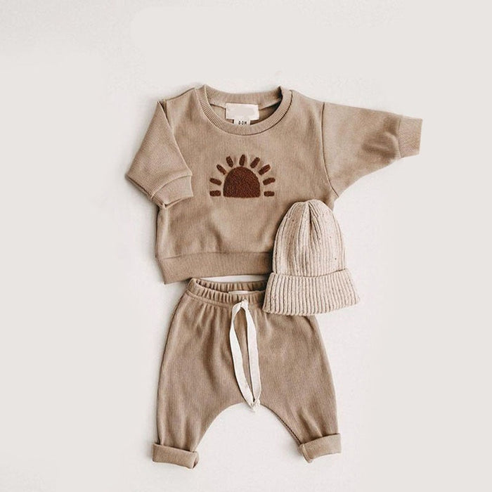 Newborn Sweatshirt Pants Kids Suit