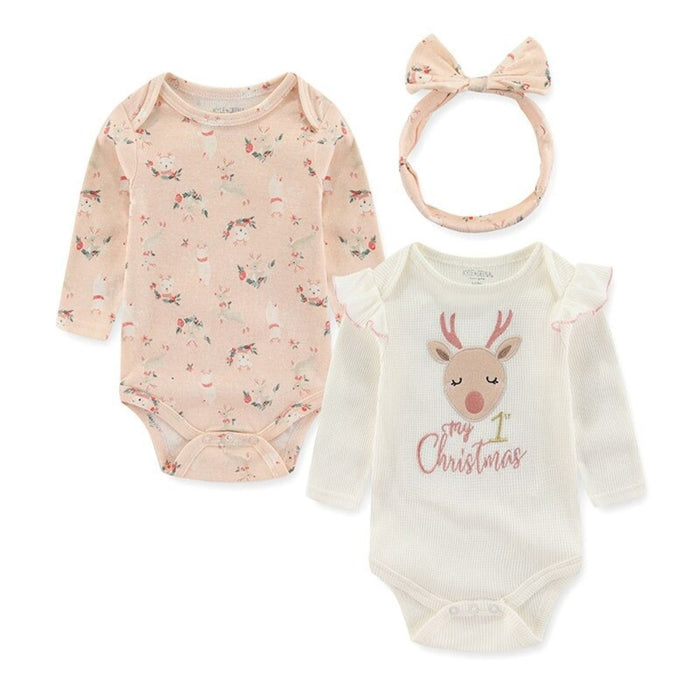 Newborn Christmas Jumpsuit Set