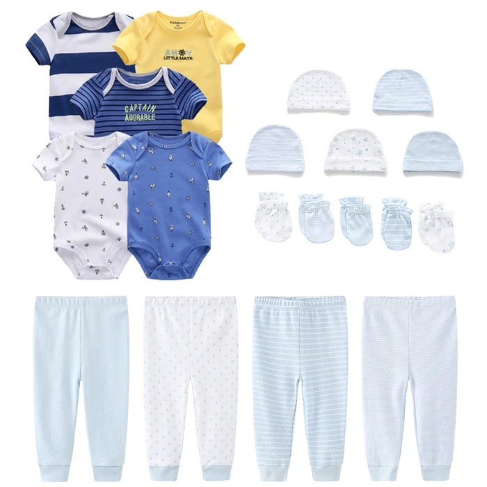 Toddler Unisex Clothes Bodysuits Set