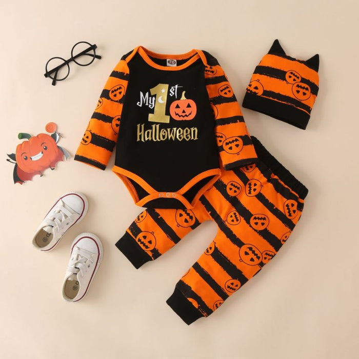 Halloween Baby Clothes Set