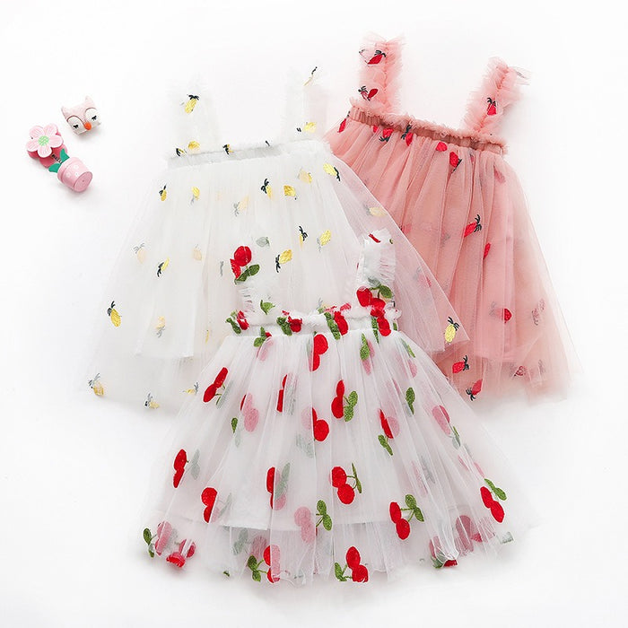 Summer Mesh Fluffy Princess Dresses