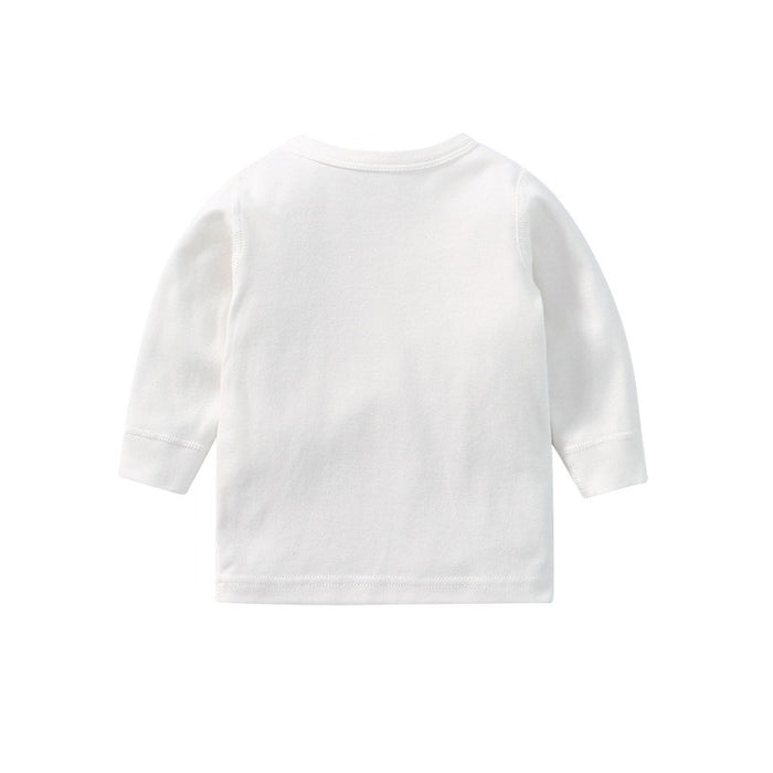 3Pcs Pure Cotton Long Sleeve T-Shirts