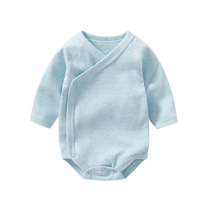 Stripe Long-Sleeved Jumpsuit For Infant