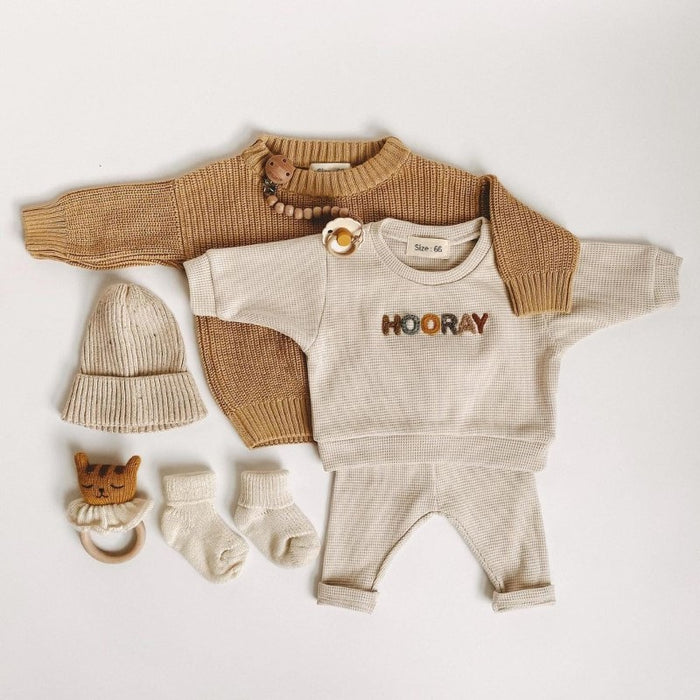 Newborn Sweatshirt Pants Kids Suit