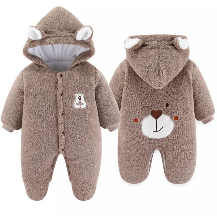 Hooded Romper For Baby