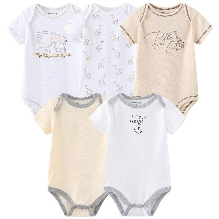 Multicolor Newborn Neutral Clothes Unisex Baby Jumpsuits