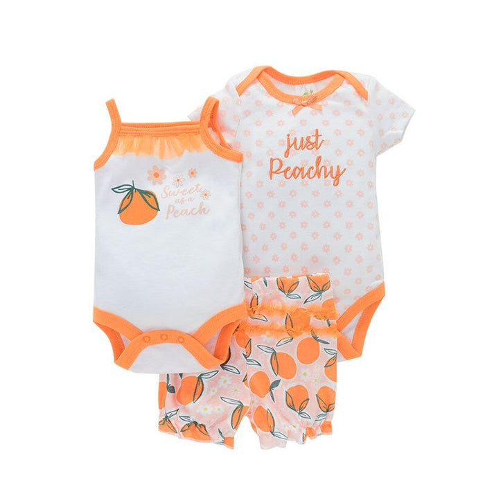 2Pcs Bodysuit And Pants Outfit Set