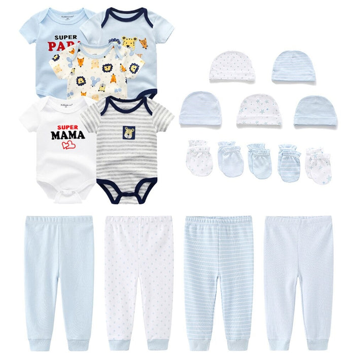 Toddler Unisex Clothes Bodysuits Set